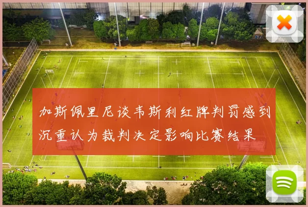 加斯佩里尼谈韦斯利红牌判罚感到沉重认为裁判决定影响比赛结果
